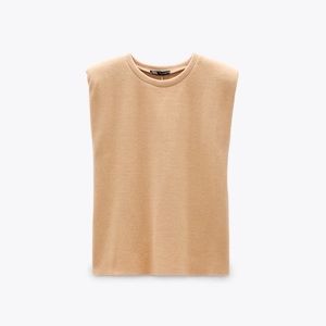 Zara Shirt w/ shoulder pads